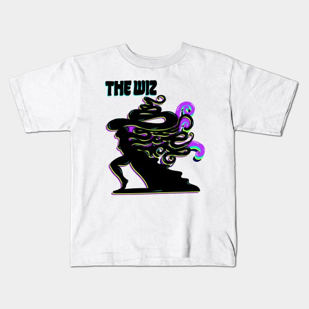 The Wiz Vinyl Remix Kids T-Shirt by Tramazing Grace